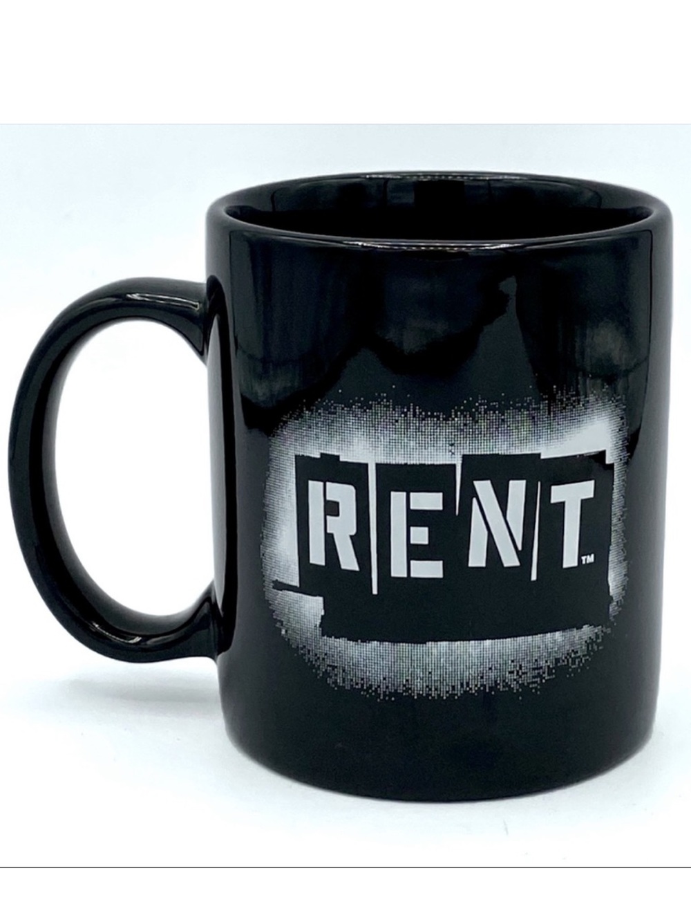 Broadway RENT Coffee Mug Black/White